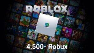 microsoft 4500 robux xbox